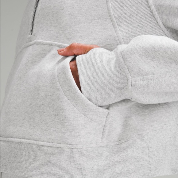 Scuba oversized cropped hoodie - Picture 3 of 8